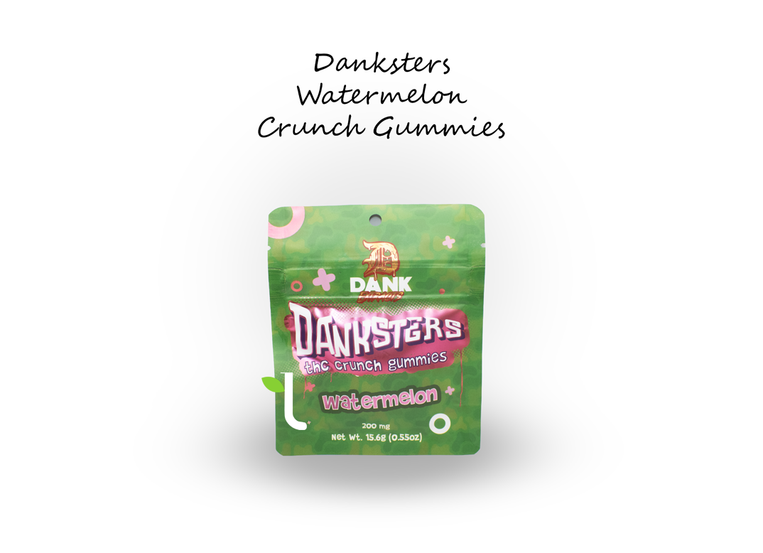 Photograph of product: Watermelon | Crunch Gummies 200mg