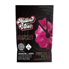 Photograph of product: Mellow Vibes | 100mg Rosin Jelly | Prickly Pear