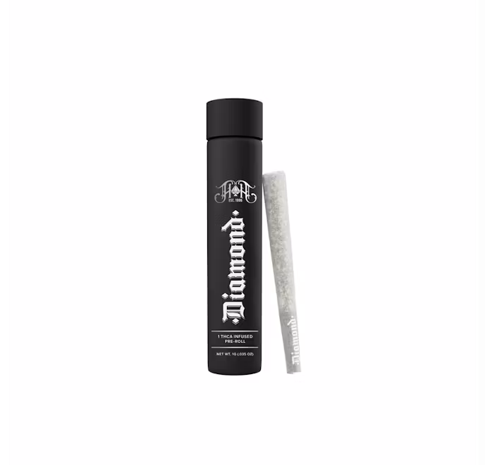 Photograph of Product: Heavy Hitters | Super Jack Diamond Infused Pre-roll, 1g