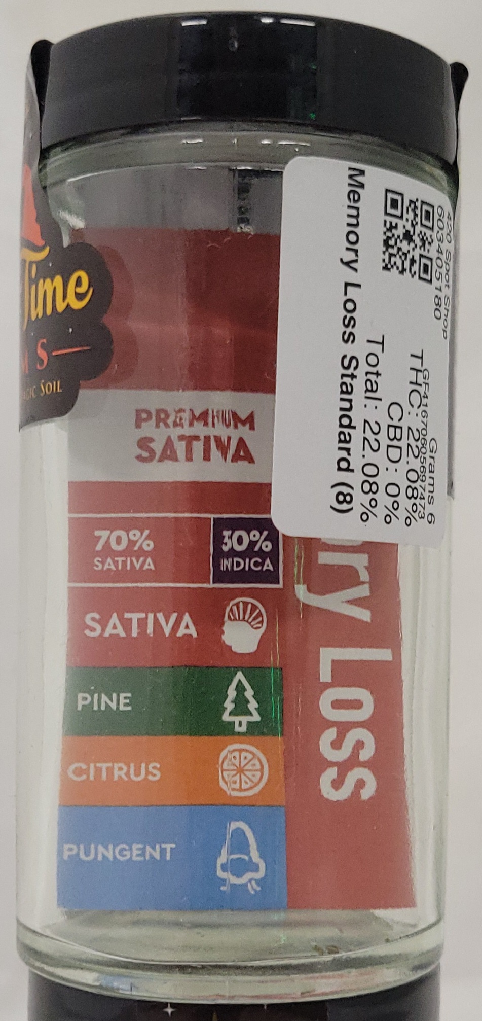 Photograph of product: Memory Loss | 8-Pack | 6g