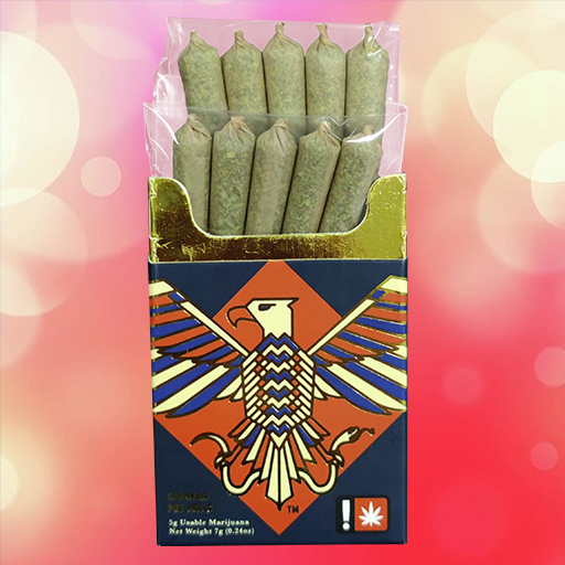 Photograph of product: Rebel Spirit - CPIS 23% / PIP 24% - 0.5g 10pk Pre Roll