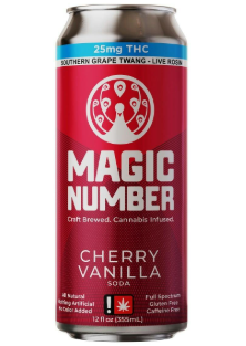 Photograph of product: Live Resin Soda | Cherry Vanilla | 25mg | 12fl oz