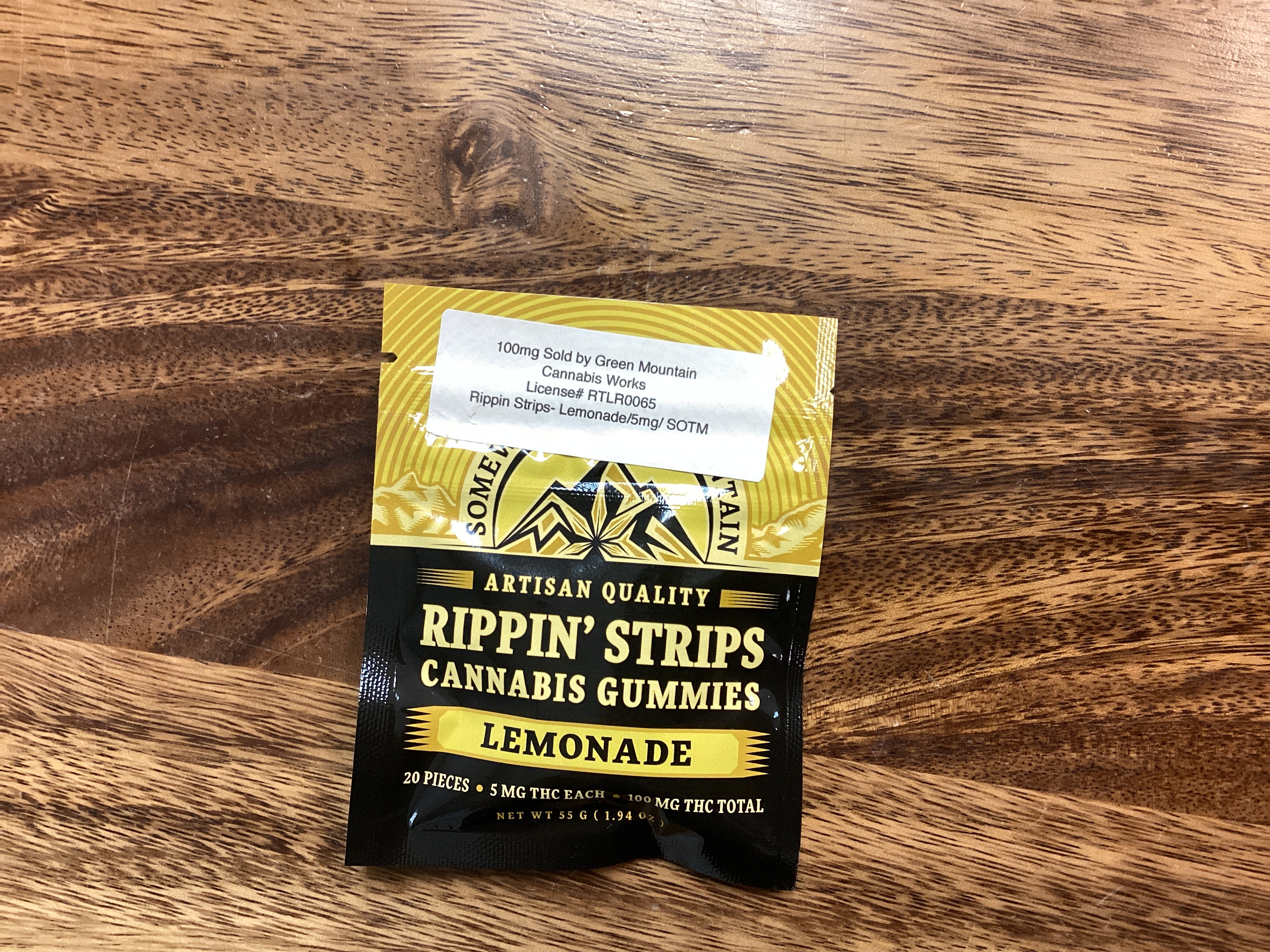 Photograph of product: Rippin Strips- Lemonade