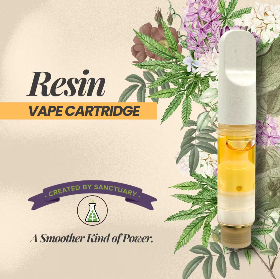 Photograph of product: Resin Vape | Strange Faces | 0.5g