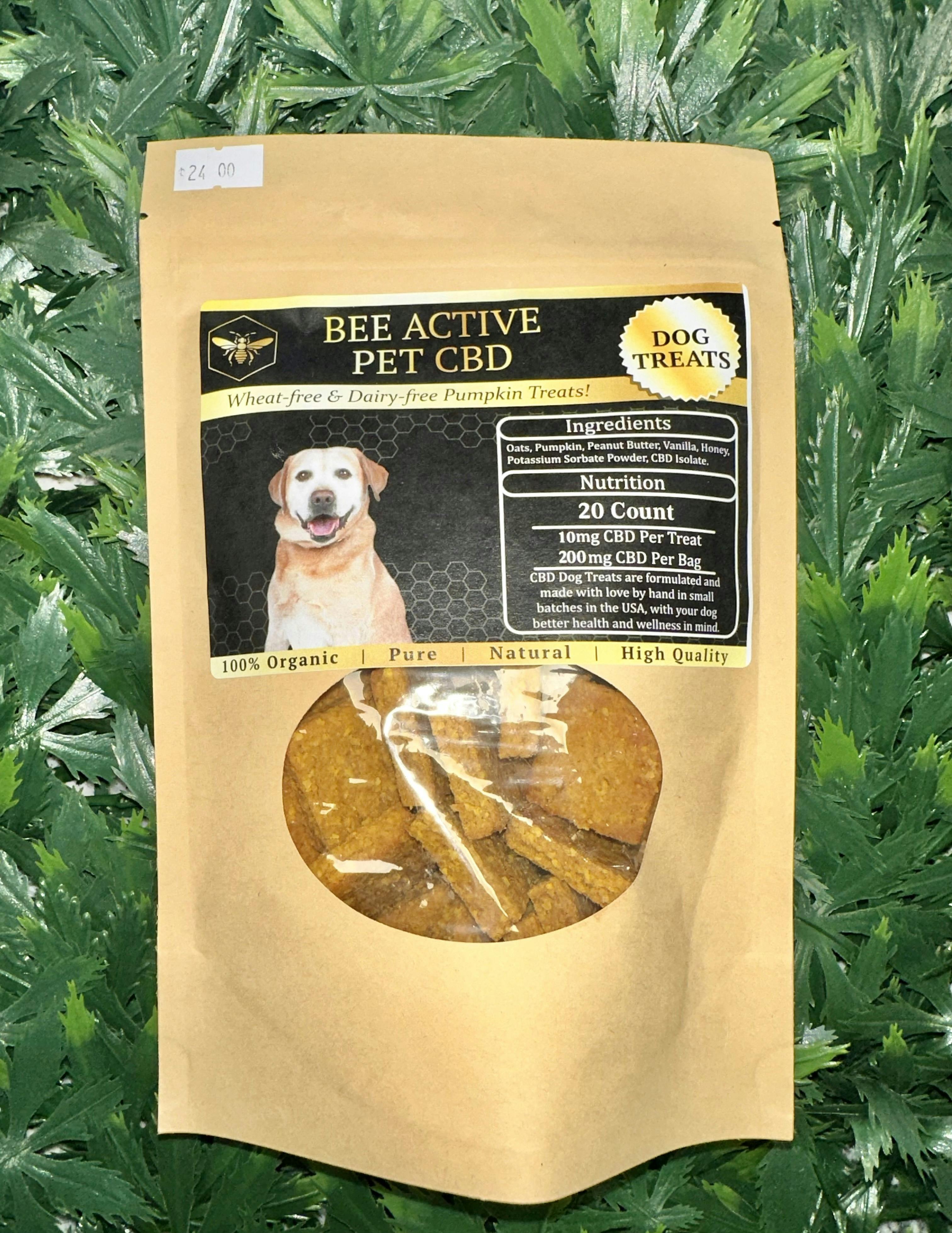 Photograph of product: BEE ACTIVE CBD 100mg Pet Treats (10 Count)