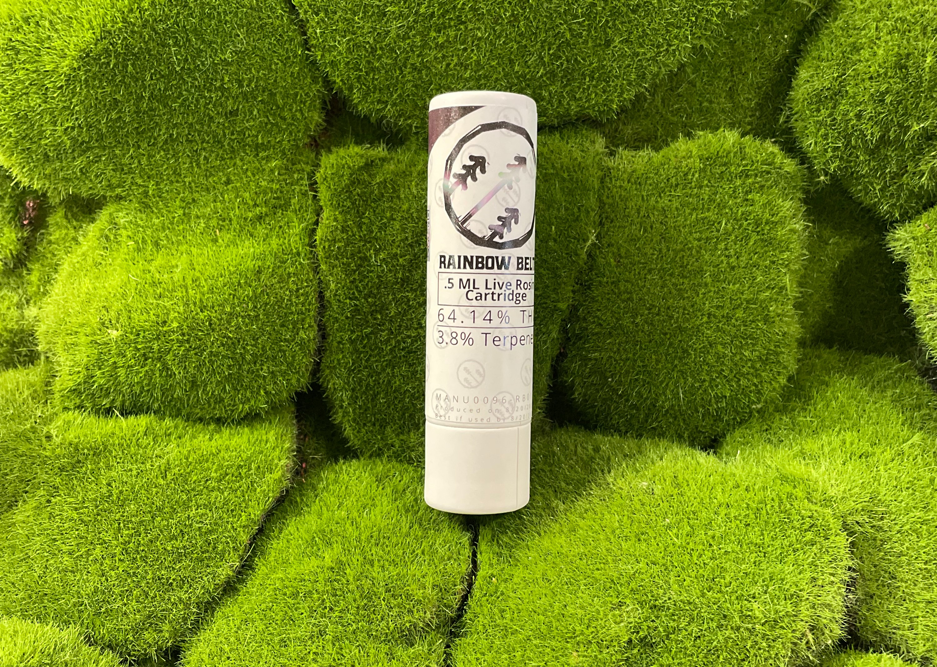 Photograph of product: Live Rosin Vape Cart | Rainbow Belts | Treetop Alliance
