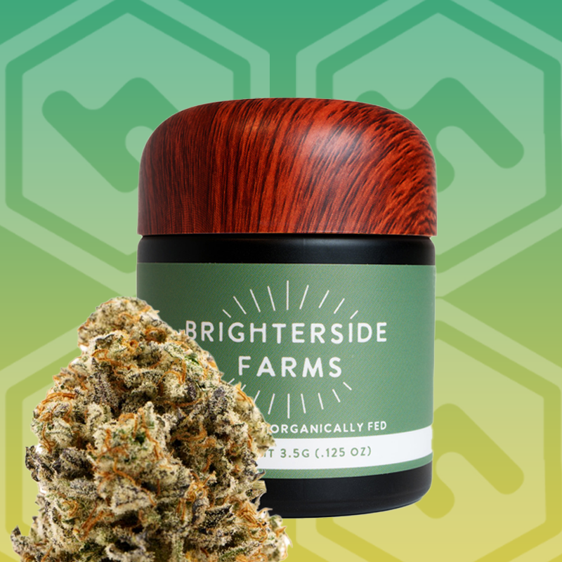 Photograph of product: Brighterside Farms | Choco Sour Diesel | 3.5g