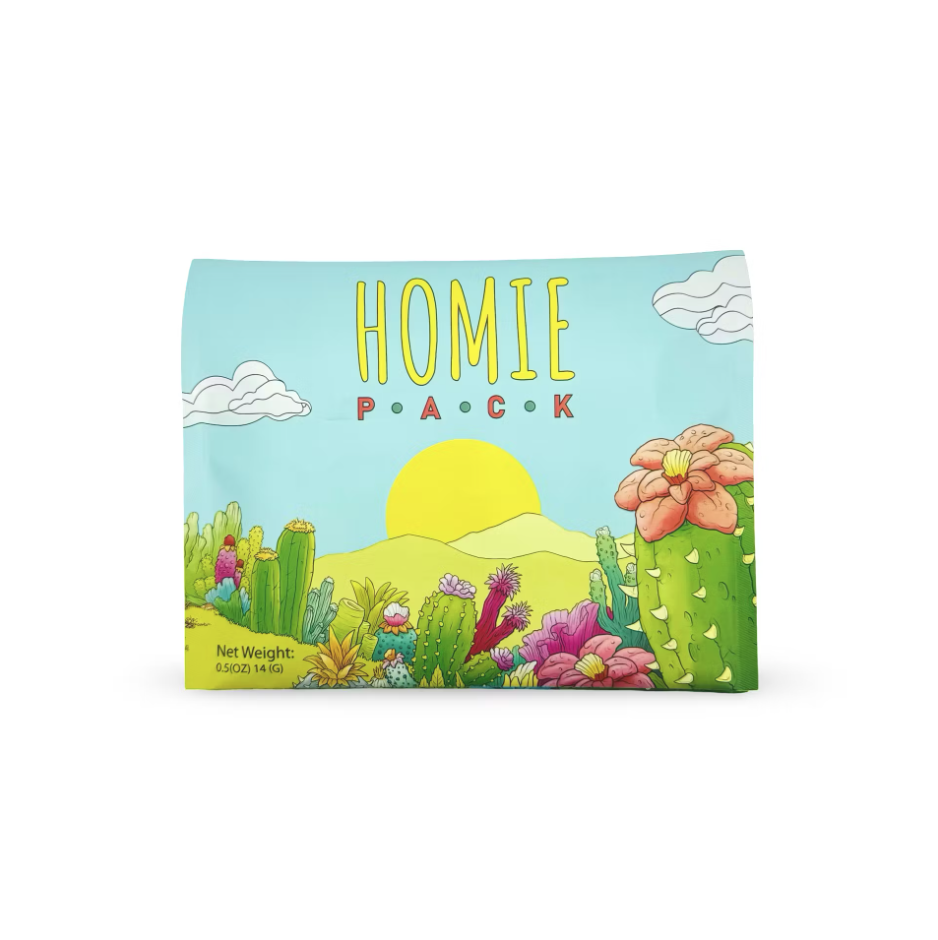 Photograph of product: LiL' Homie Packs-Sherb Cake- Pre Ground Flower w/ Papers - AU Nova Farms - 7g