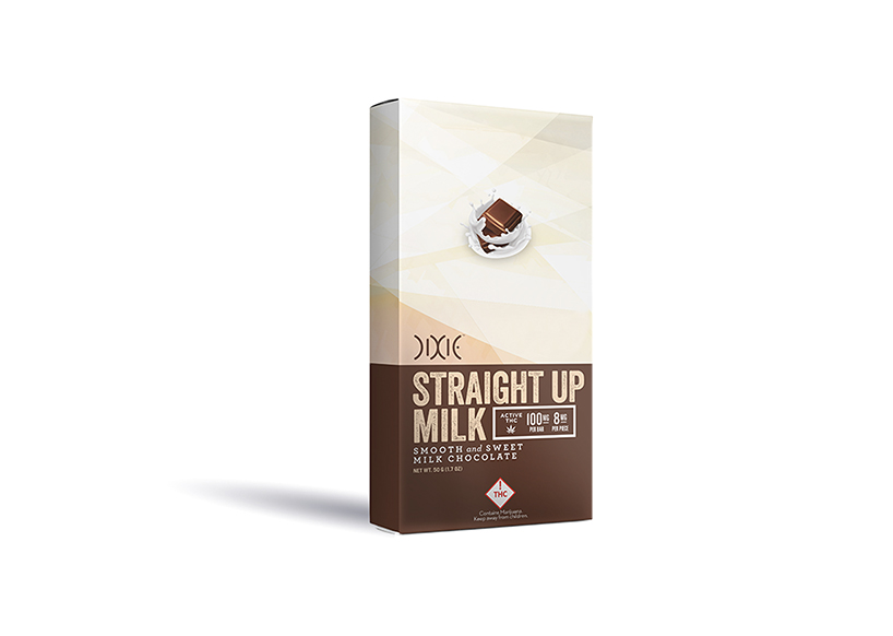 Photograph of product: Straight Up Milk Chocolate Oui'd Bar