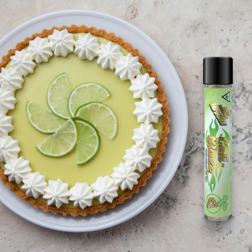 Photograph of product: Cali Blaze Infused Pre-Roll Key Lime Pie