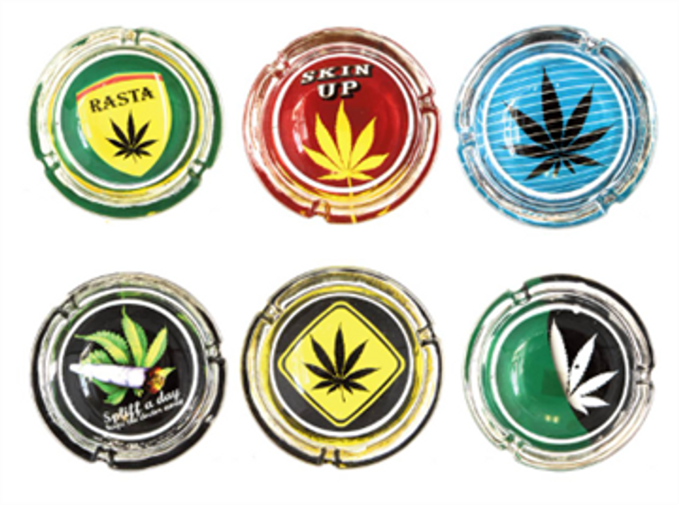 Photograph of product: Glass Ash Tray | 3.5
