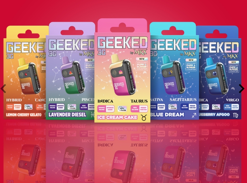 Photograph of product: MKX Geeked Disposable - Sour Power