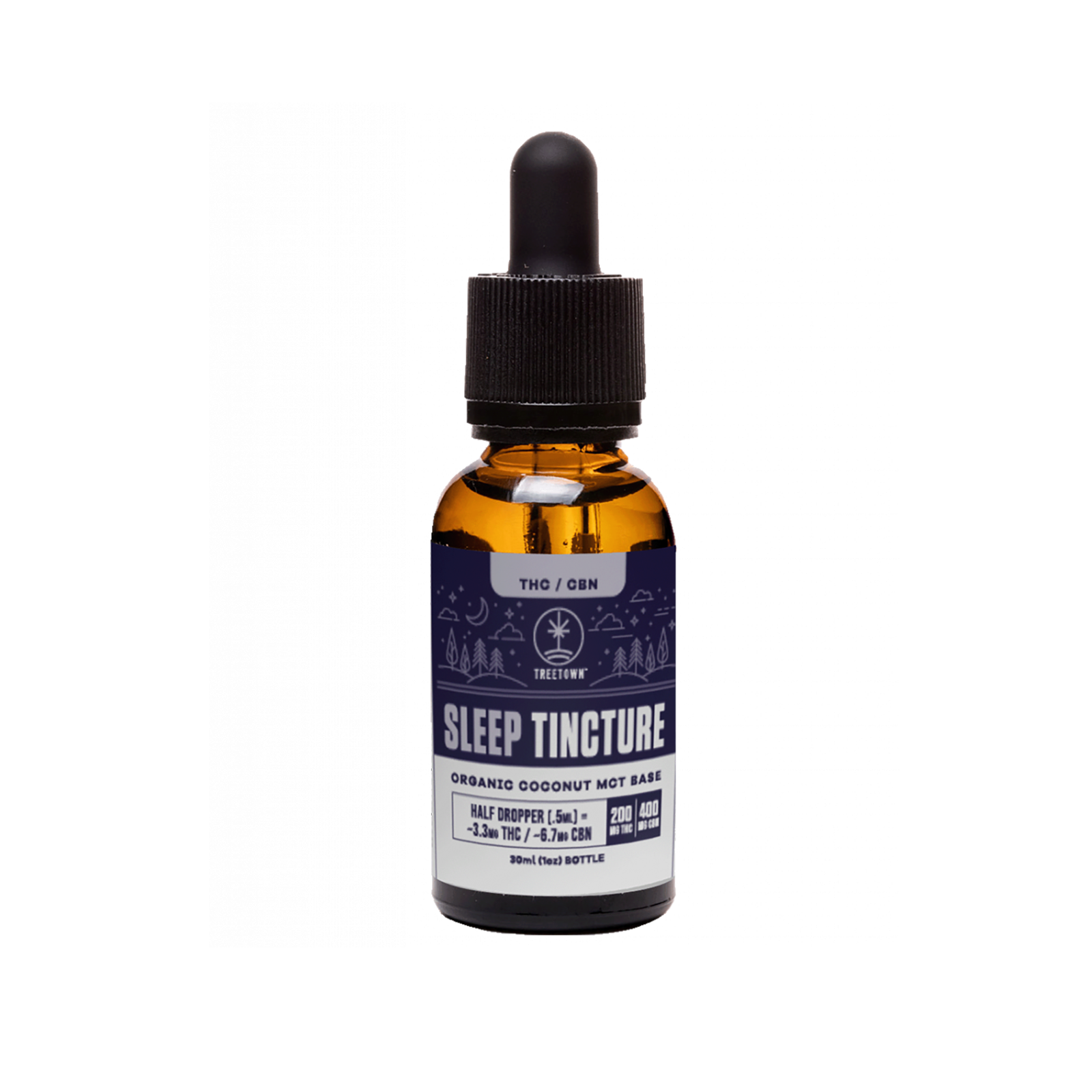Photograph of product: Sleep Tincture 2:1 (400mg CBN/200mg TH-oui)