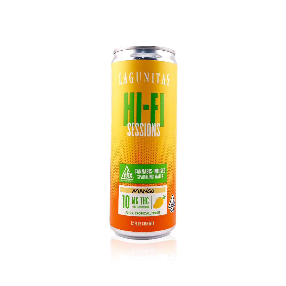 Photograph of product: ABX - Drink - Mango - Lagunitas Hi-Fi Sessions - Single - 10MG