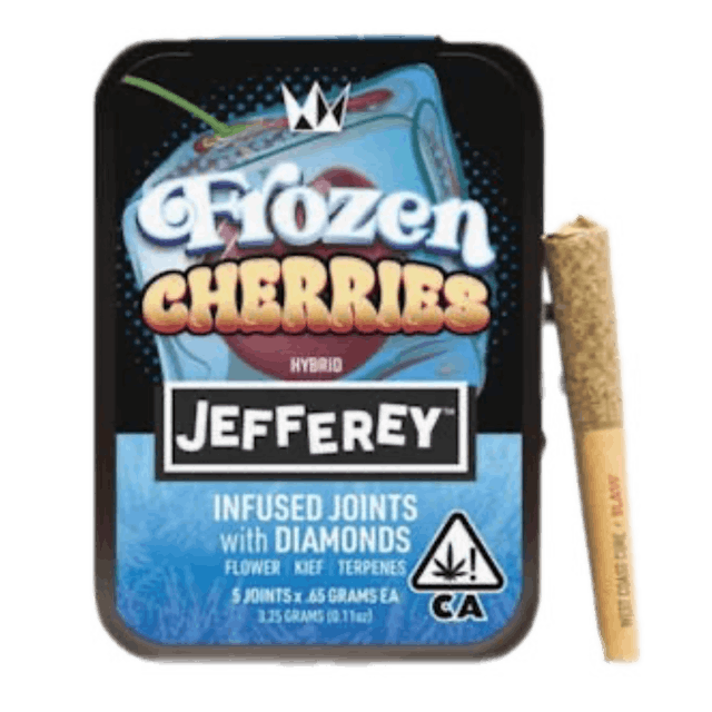 Photograph of product: Frozen Cherries Jefferey 5pk 3.25g - 