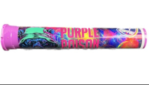Photograph of product: Day Tripper Purple Poison  Pre-roll