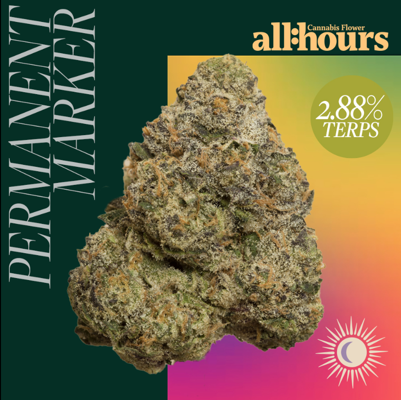 Photograph of product: all:hours Permanent Marker Flower | T26.65% | 4844 | 3.5g