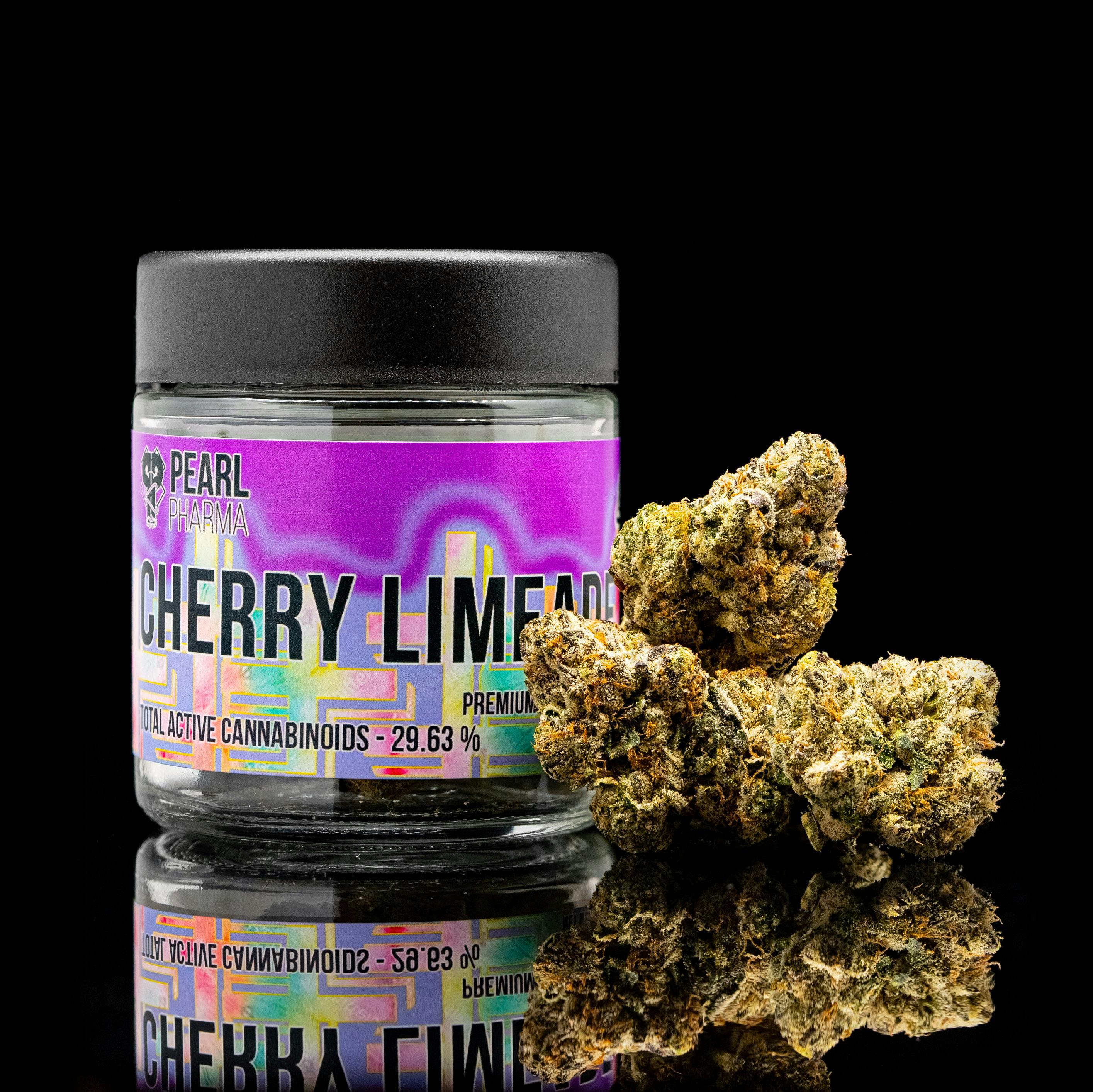 Photograph of Product: Pearl Pharma | Cherry Limeade | Indoor Flower Smalls | 1/2oz - 14g