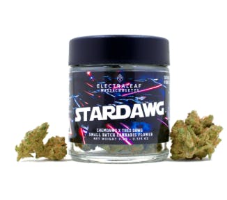 Photograph of product: Electraleaf Stardawg 3.5g