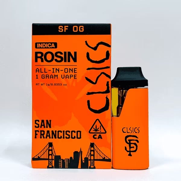 Photograph of product: SF OG Live Rosin All-in-One - 1g - 
