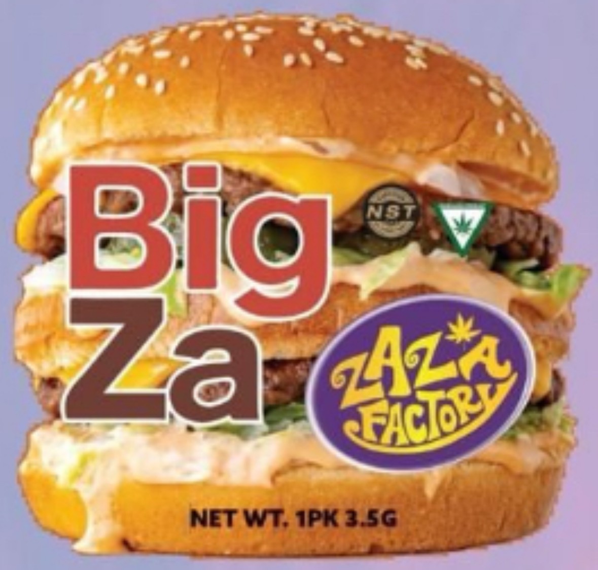 Photograph of product: ZAZA FACTORY- BIG ZA - 3.5g