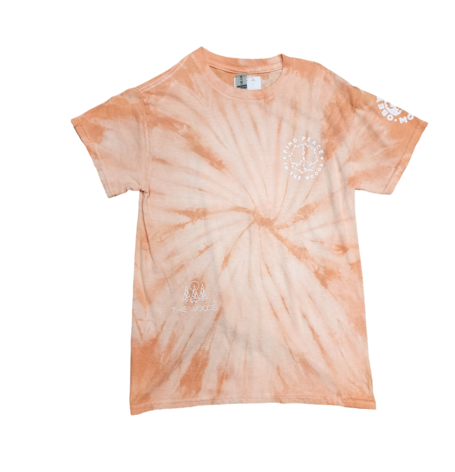 Photograph of product: Orange Tie Dye Tee (2XL)