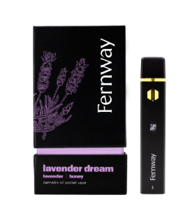 Photograph of product: Fernway | Vape | Disposable | Lavender Dream  | 2.0g-Oui'd