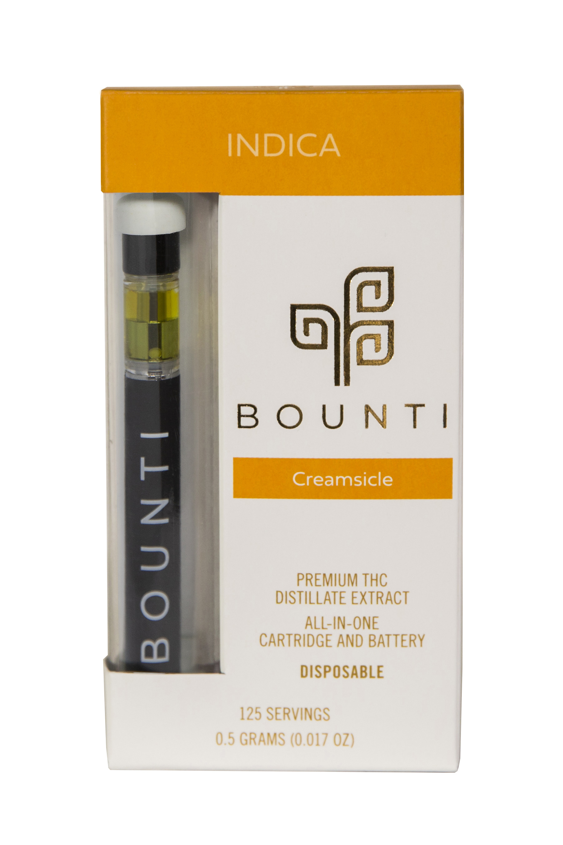 Photograph of product: Creamsicle Disposable 0.5g {V49}