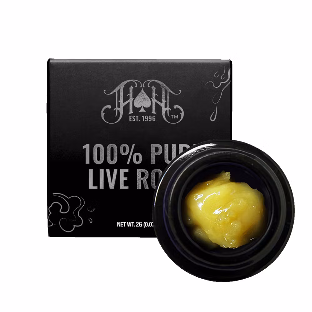 Photograph of product: Heavy Hitters Grape Ape Solventless Rosin