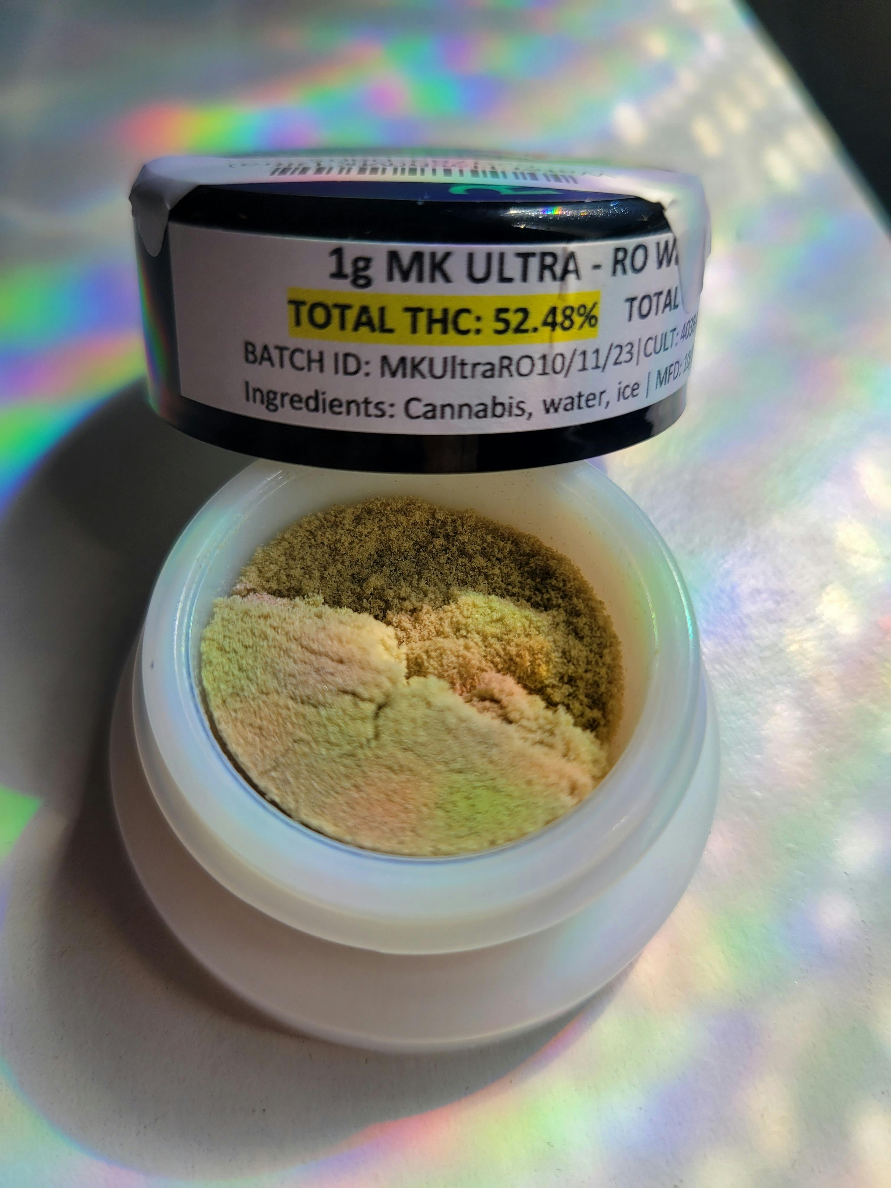 Photograph of product: Water au chocolat 1g - MK Ultra