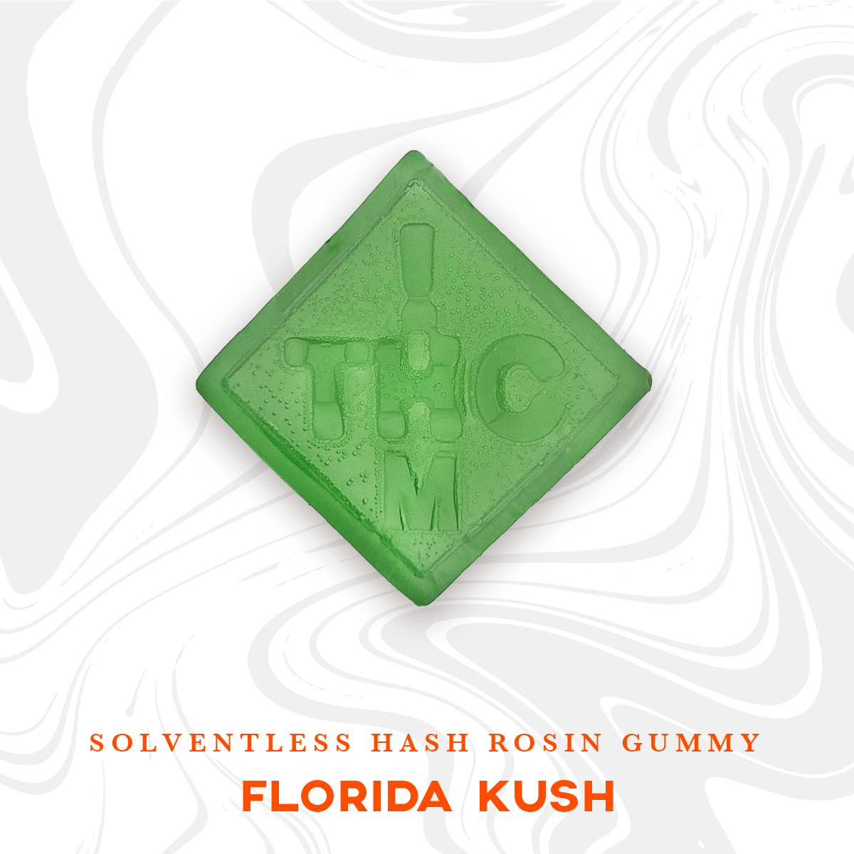 Photograph of product: Florida Kush au chocolat Rosin Gummies | 150mg
