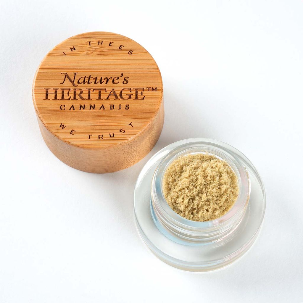 Photograph of product: Orange Chemeleon (S) - 1g Kief - Nature's Heritage