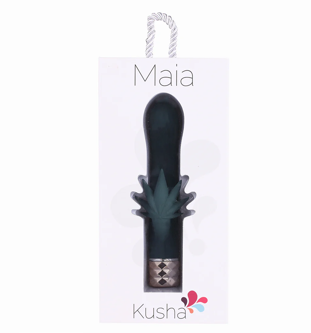 Photograph of product: Maia Kusha Series Crystal Gems Usb Rechargeable 10 function G-spot Vibrator