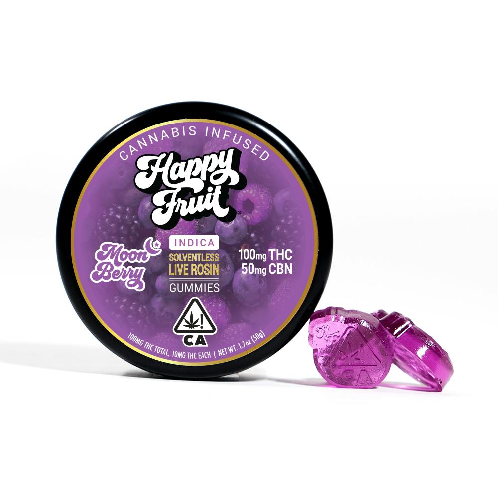 Photograph of product: Moon Berry   100mg Thc|50mg Cbn