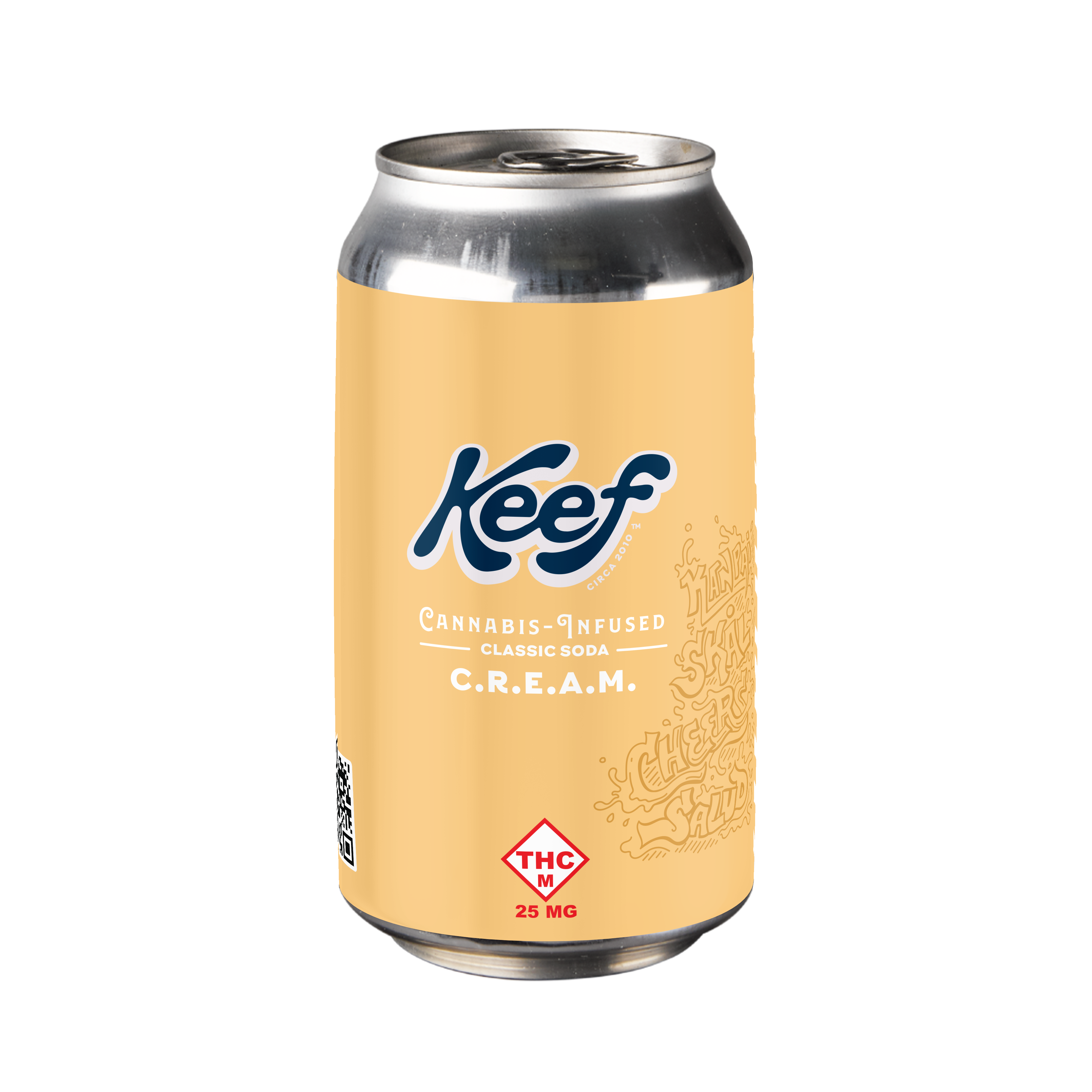 Photograph of product: Keef | Classic Soda | Cream Soda 25mg