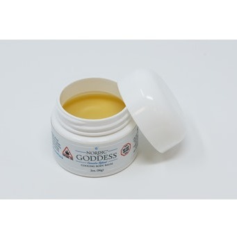Photograph of product: Nordic Goddess 1:1 Cooling Body Balm 500mg (CBD:TH-oui)