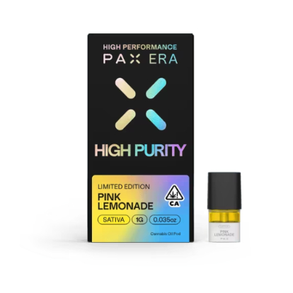 Photograph of product: PINK LEMONADE HIGH PURITY 1G POD