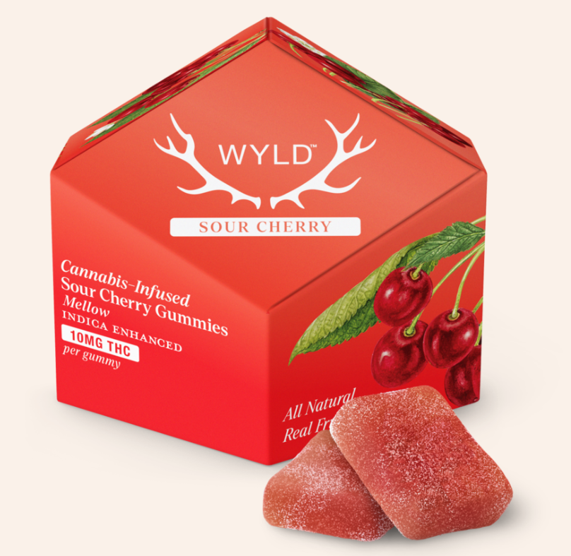 Photograph of product: Sour Cherry | Gummy | 10pk/100mg