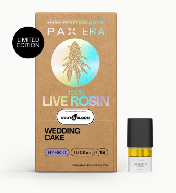 Photograph of product: Wedding Cake Live Rosin Pod | 1g
