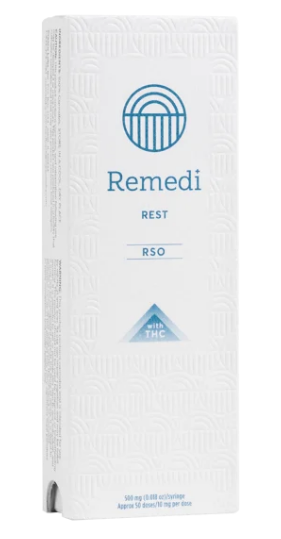 Photograph of product: Remedi - RSO Rest Syringe - 500mg