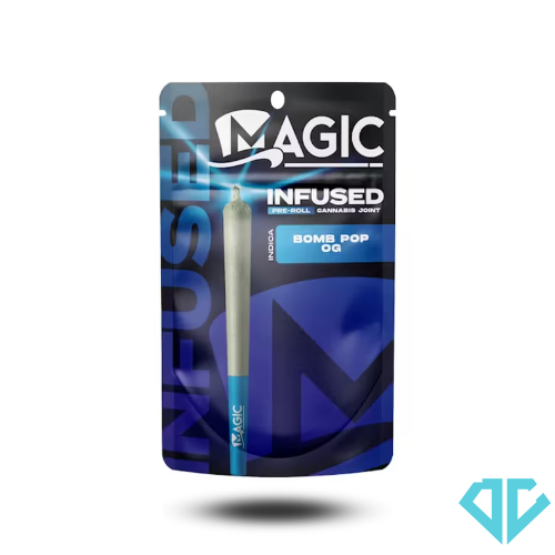 Photograph of product: Magic Bomb Pop OG Infused Pre-Roll 1.2g