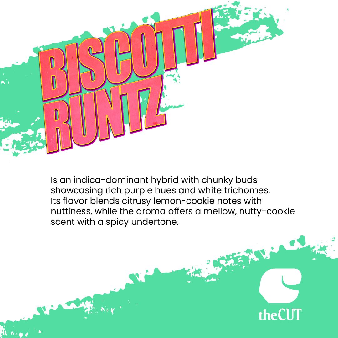 Photograph of product: The Cut Flower 3.5g- Biscotti Runtz