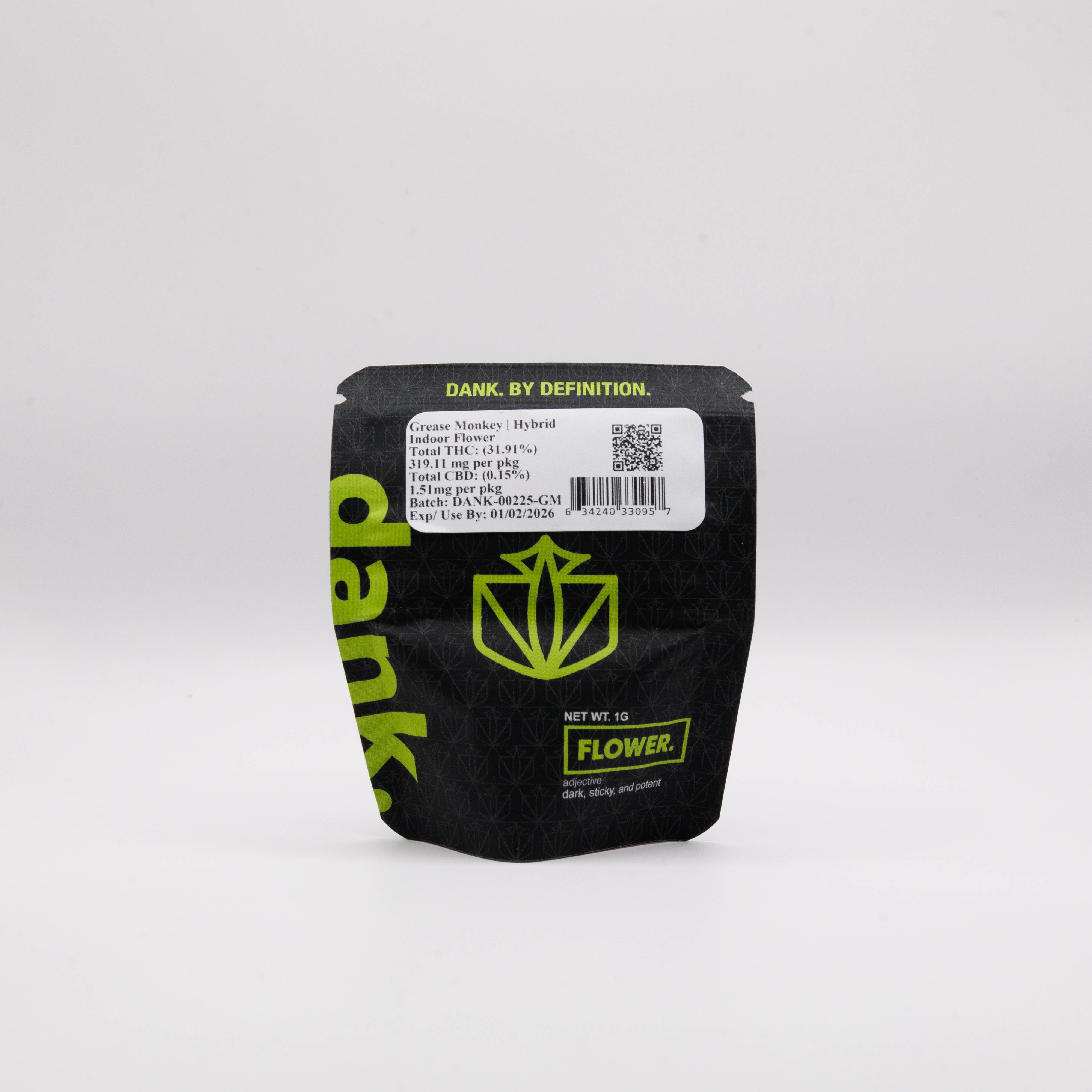 Photograph of product: Dank | Grease Monkey | Hybrid Dime - 1g