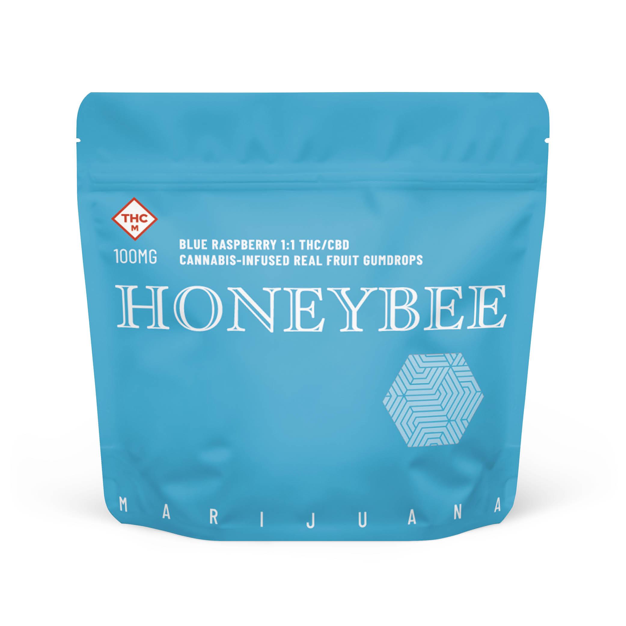 Photograph of product: 1:1 TH-oui:CBD Blue Raspberry