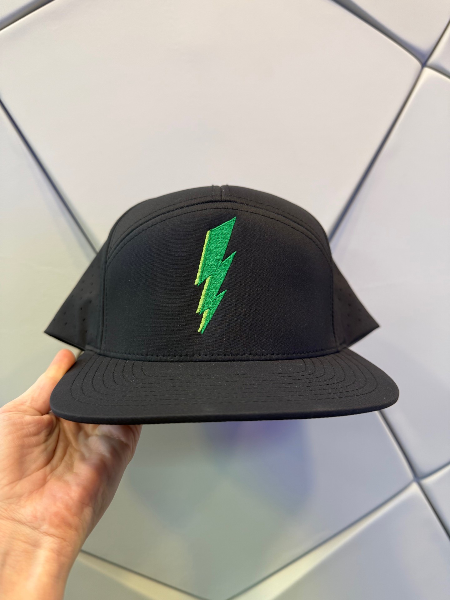 Photograph of product: Green Lightning ~ Hat