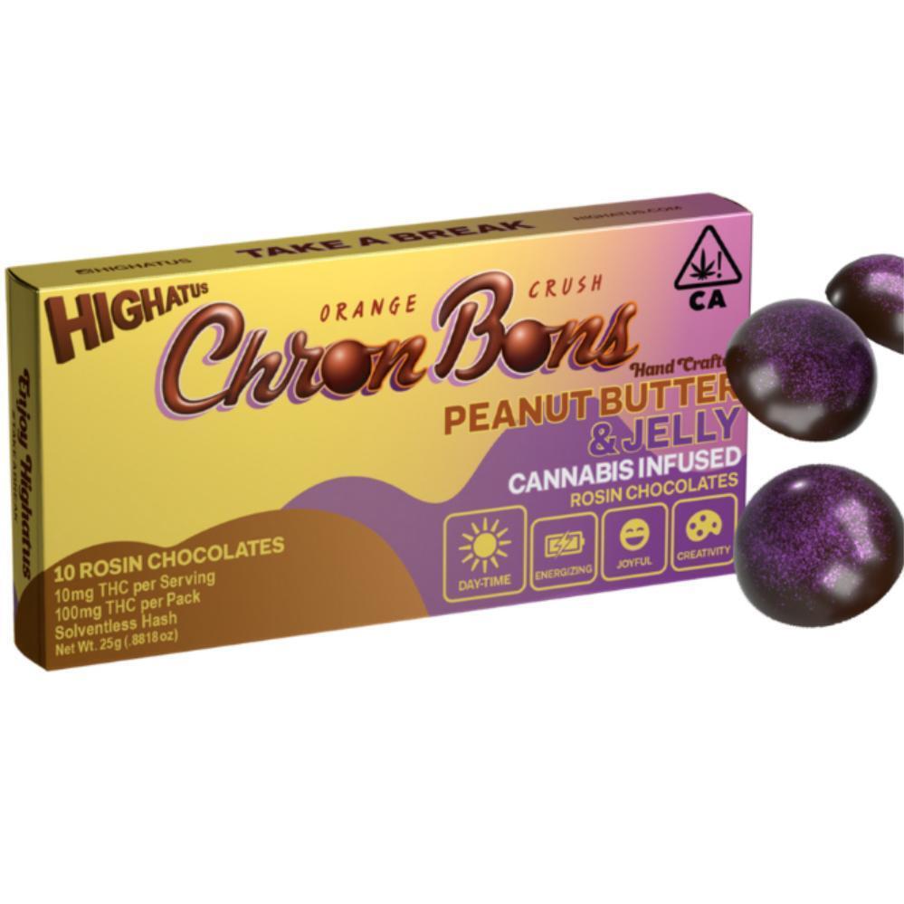 Photograph of product: Peanut Butter & Jelly - 100mg - 10ct
