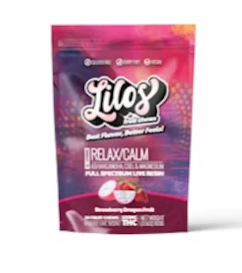 Photograph of product: Lilos Strawberry Dragonfruit Gummies 100mg 20pk