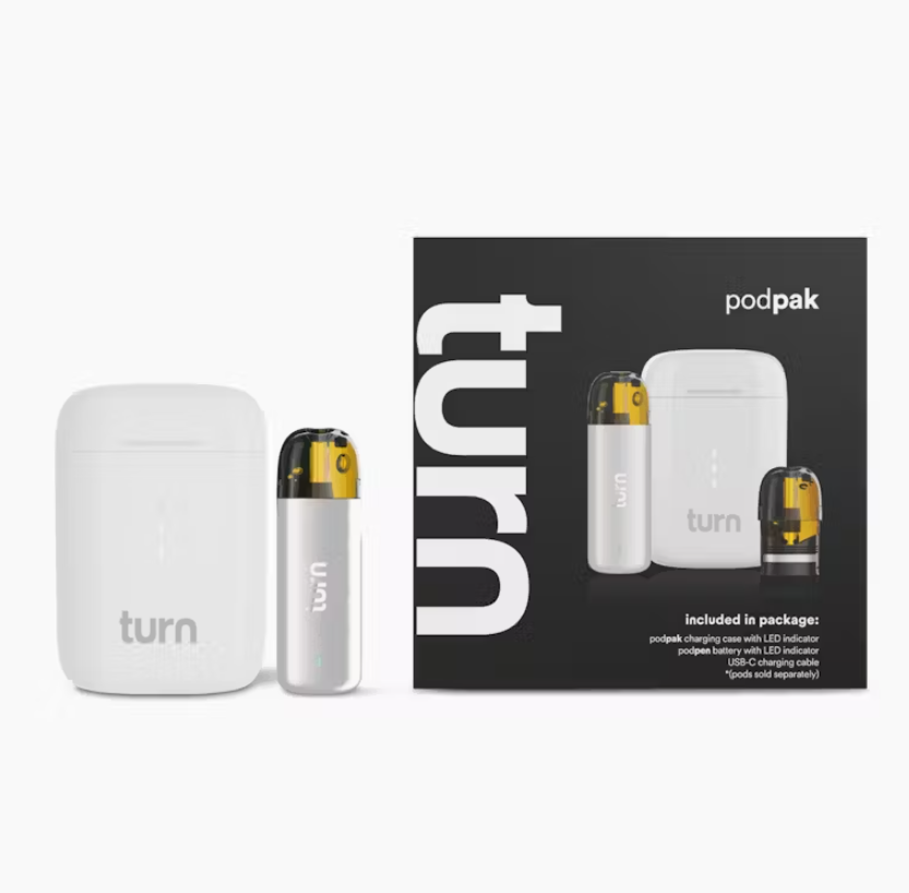 Photograph of product: TURN - Battery - White