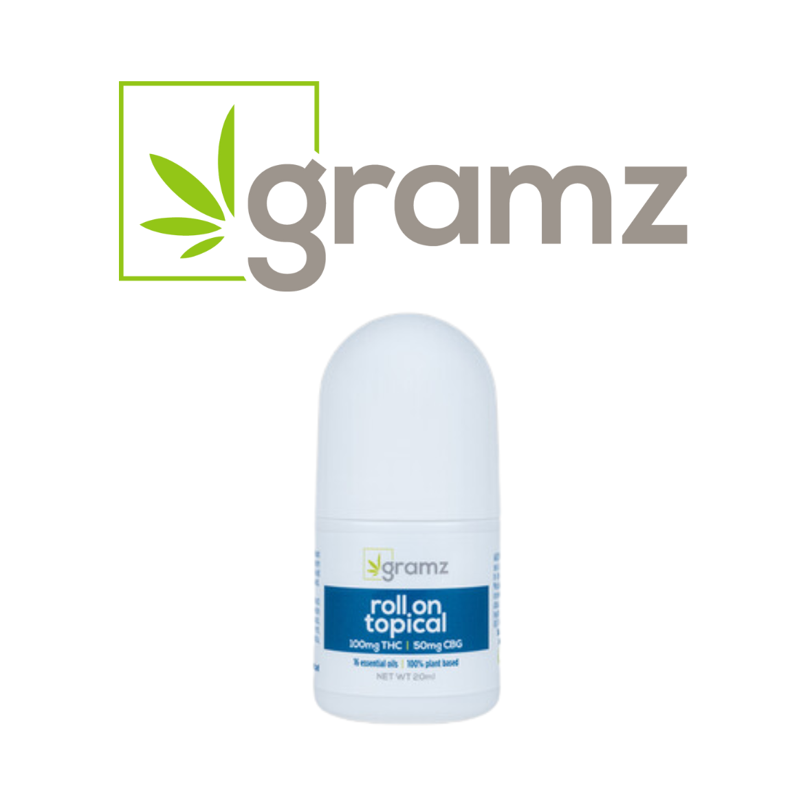 Photograph of product: Gramz | Roll On 100mg 2:1