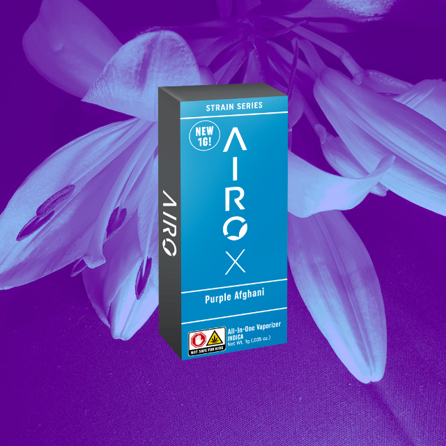 Photograph of product: DISPOSABLE | PURPLE AFGHANI | 1G